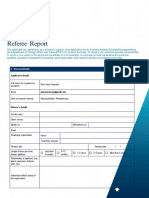 Australia Awards Referee Form PDF