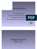 Trombocitopenia Neonatal