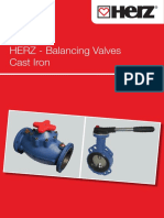 4218 Balancing Valve Cast Iron-Eng