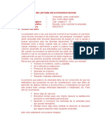 Ficha de Lectura de Autocapacitacion Interndado