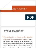 Stonemasonry