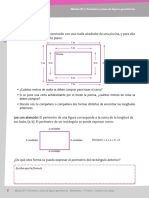 Perímetro y Área Del Cuadrado y Rectángulo