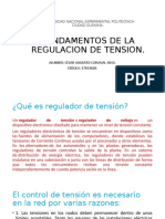 Fundamentos de La Regulacion de Tension