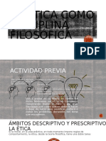 La Ética Como Disciplina Filosófica