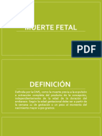 Muerte Fetal