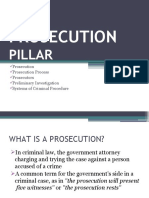 Output Prosecution and Courts Pillar