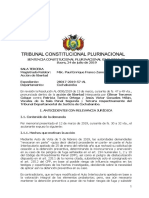 Sentencia Constitucional No. 340-2019-S3 - 24 de Julio PDF