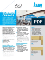 Knauf OnBoards External Ceilings