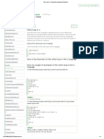 While Loop in C Programming Language With Examples PDF