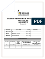 05 4.5.3.1 Accident Incident Reporting Procedure