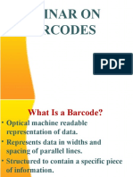 Seminar On Barcodes