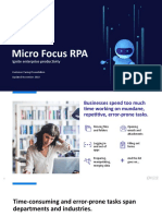 Micro Focus Rpa Customer Facing Presentation