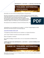 Curso de Teología Sistemática