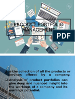 Product Portfolio Management