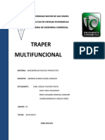 PROYECTO Traper Multifuncional