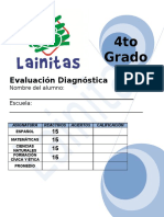 4to Grado Diagnostico