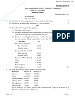 Bba 1 Sem Cost Accounting Compulsory 5547 Summer 2019 PDF