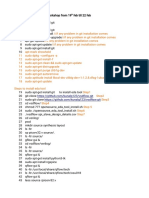 Commands Used in Soc Workshop PDF