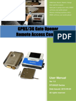 RTU5025 GPRS 3G Gate Opener 