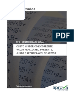 Custo Historico e Corrente Valor Realizavel Presente Justo e Recuperavel de Ativos PDF