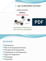 " Automatic Air Suspension System ": A Seminar Report