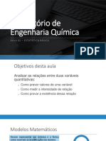 Aula 01 - Correlação e Regressão Linear Simples