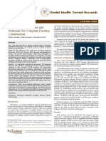 Impression Techniques and Materials For Complete Denture Construction SY9L