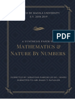 A Synthesis Paper On Mathematics and Nature by Numbers