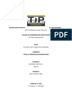 Construction Specifications in The Philippines