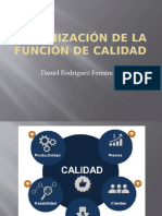 Organización de La Función de Calidad