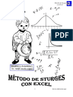 MÉTODO de STURGES Con EXCEL - 40 Califs. - 2019-20209 - PDF