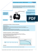 Valvulas de Bola Flotante Con Brida en Hierro Fundido-Bv42263-Uniflow-Ficha Tecnica-Sp-Ds10