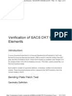 Sacs Plate Validation