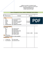 Cacao Report Forms TEMPLATE