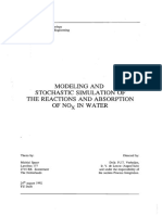 Spoor-M. 1992 Modeling and Stochastic Simulation of The Reactions and Absorption of NOx in Water MSC PDF