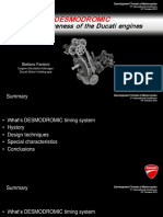 (Slides) - DESMODROMIC A Distinctiveness of The Ducati Engines