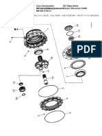 Axle, Rear - Hub, Planetary - Prior To P.I.N. N8F203816