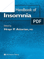 Clinical Handbook of Insomnia PDF