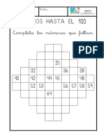 Completa Los Números Que Faltan PDF