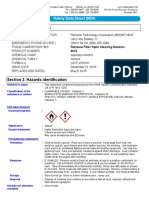 4010 Fiber Optic Cleaning Solution SDS