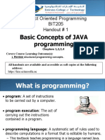 BIT205-HO1-Basic Concepts of JAVA Programming