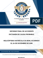 Informe Accidente Moreno Valle