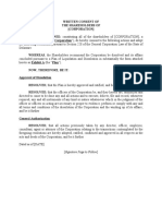 DE Form Dissolution Resolution - 23920222 v1