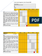 Carta Gantt Artes 3°