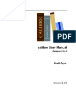 Calibre User Manual