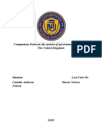 Cosnita Andreea Florentina - Comparison Between The System of Government Romania - The United Kingdom