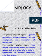 Immunology: Dr. A.K.M. Akbar Kabir