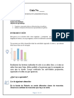 Guía de Aprendizaje 2° Estadística