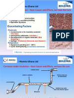 I-Neema Ghana LTD: Corrosion Under Insulation - Root Causes and Effects, We Have The Cure