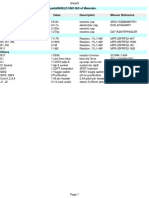 Pedalshield Uno Bill of Materials. Qty